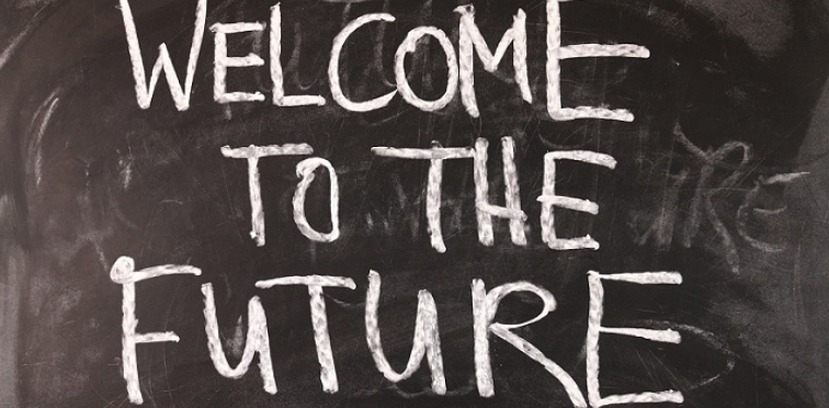 Symboldbild Stellenanzeige "Willkommen in der Zukunft"