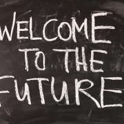 Symbolic picture Welcome to the Future